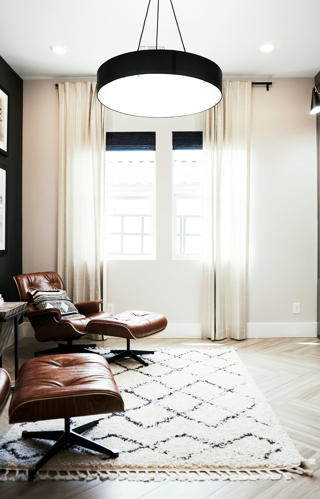 How to measure curtain length